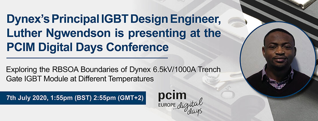 Dynex’s Luther Ngwendson presenting at PCIM Digital Days conference