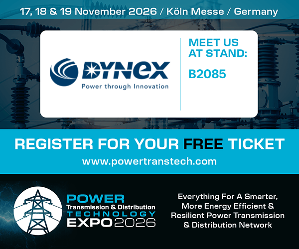DYNEX WILL BE ON STAND B2085 AT Power Transmission and Distribution Technology Conference