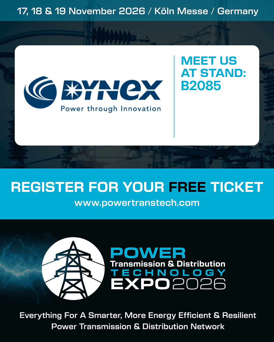 Exhibiting at the Power Transmission and Distribution Expo 2026